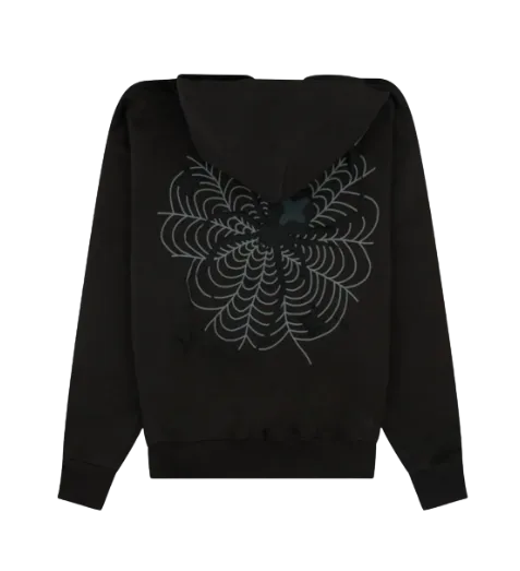 Broken Planet Spider Zipper